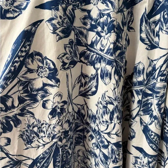 NWT Abercrombie & Fitch Emerson Poplin Puff Sleeve Mini, Size XL - Picture 3 of 10